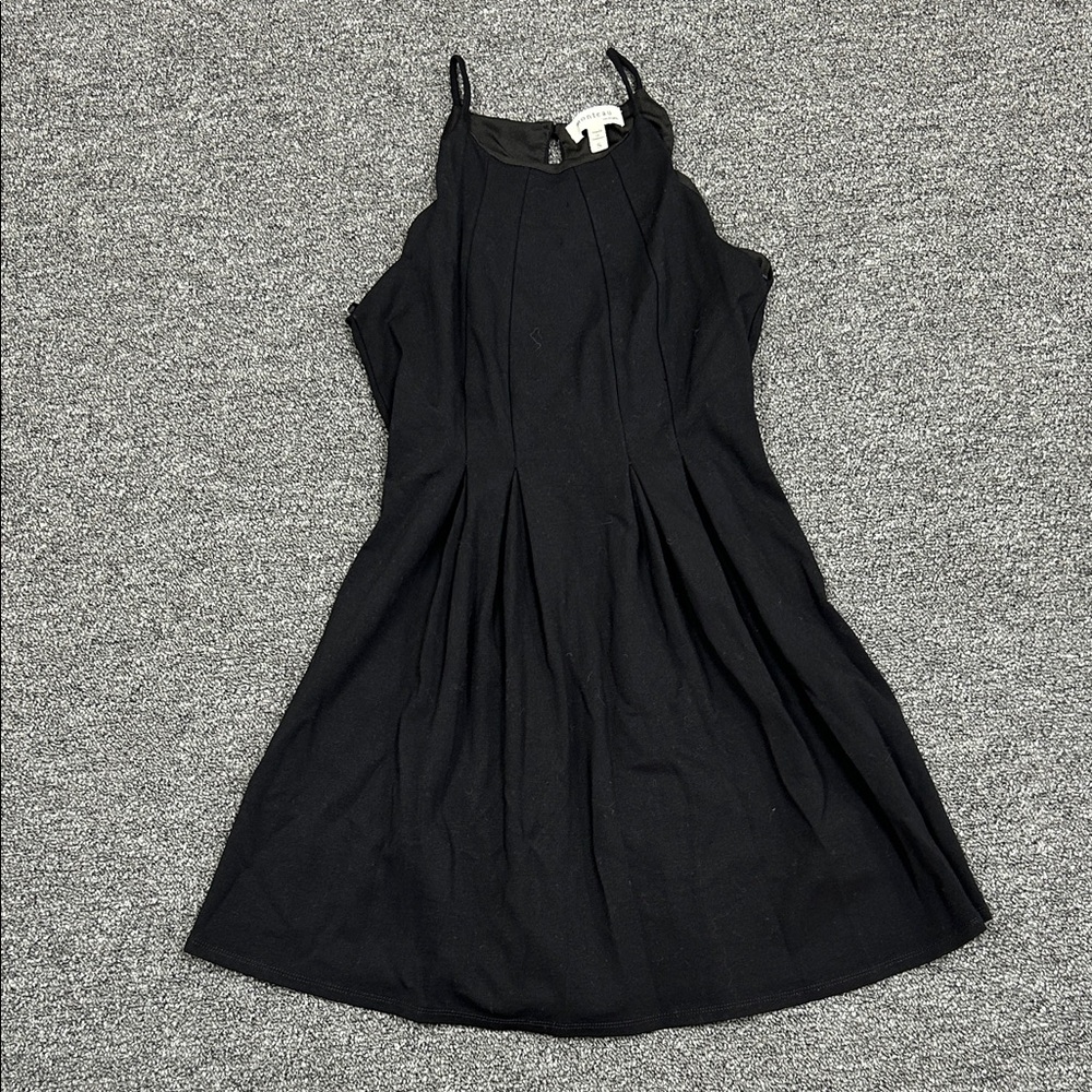 Montean Elegant Black Women's Dress